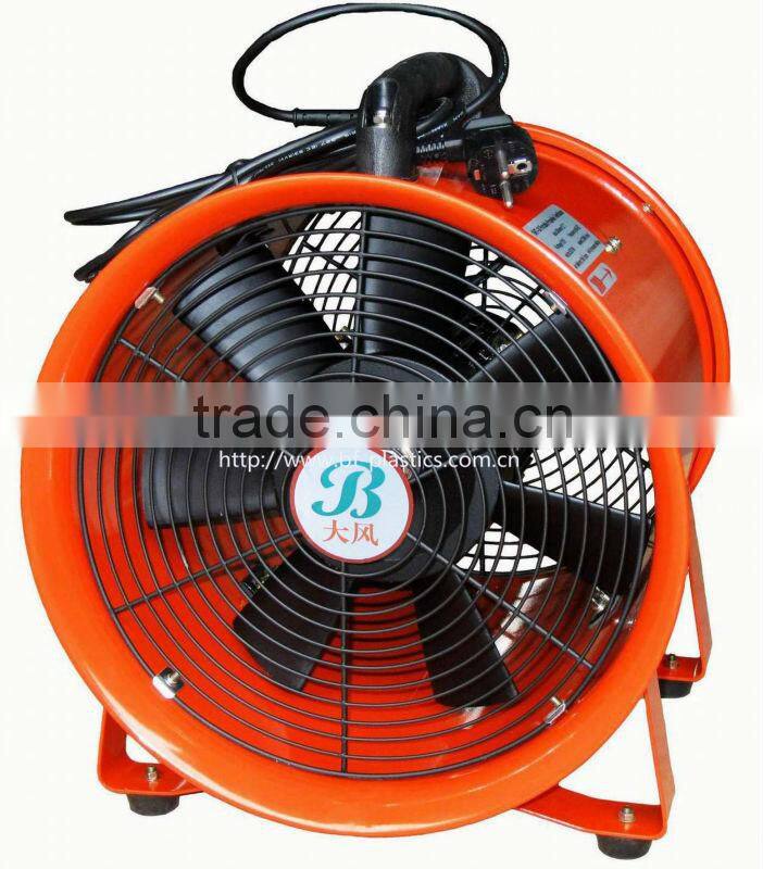 Model U adjustable exhaust portable ventilator