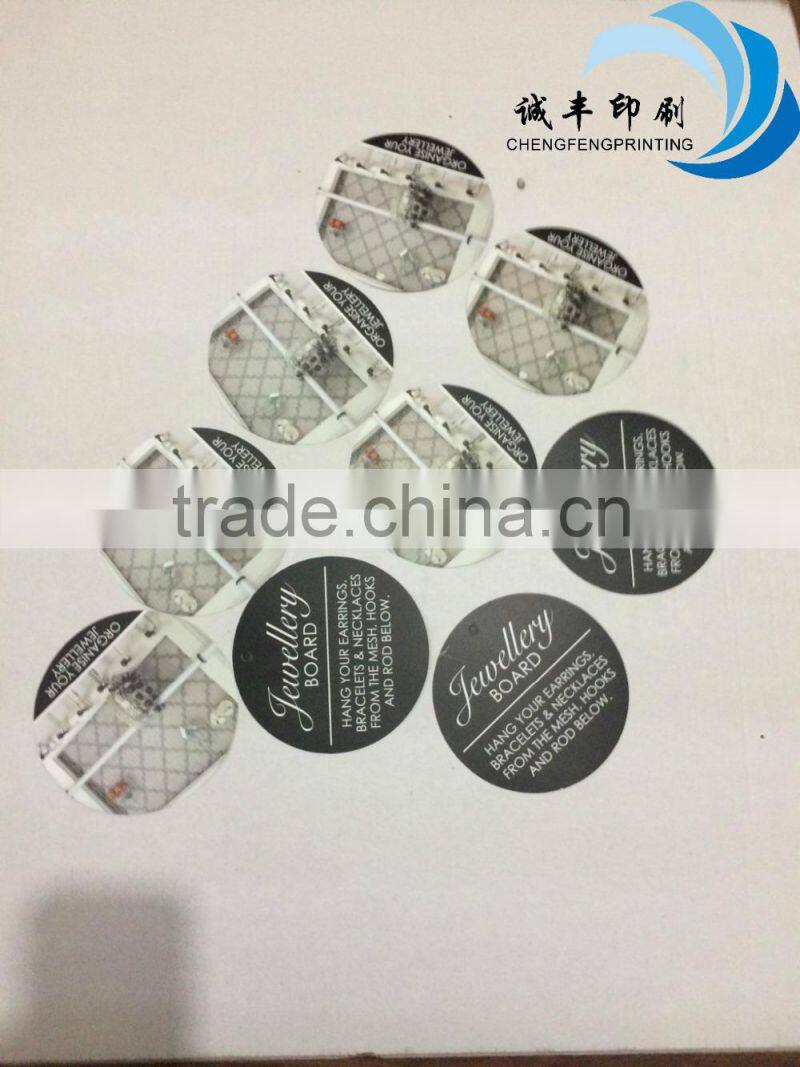 custom logo printed paper tag