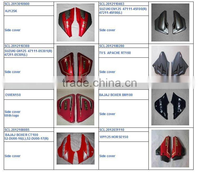 SCL-2012060106 Made in china Keeway motorcycle spare parts body plastic