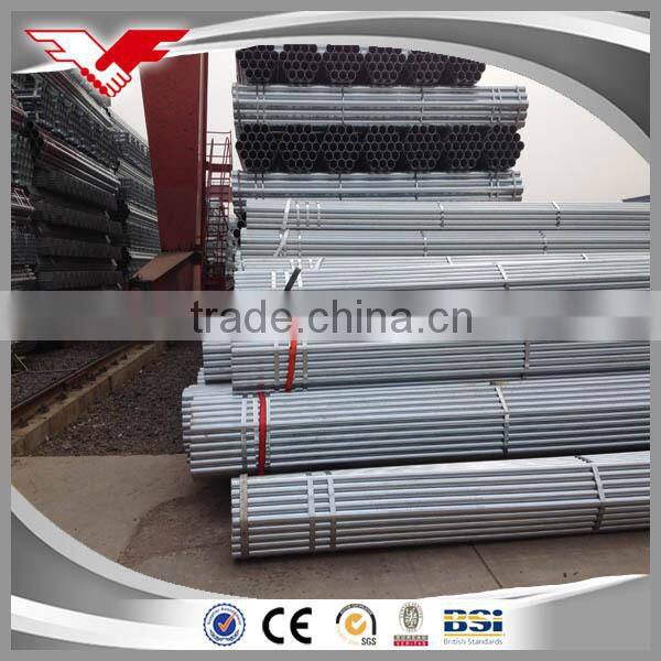 Construction material ASTM A53 schedule 40 1.5 inch galvanized steel pipe