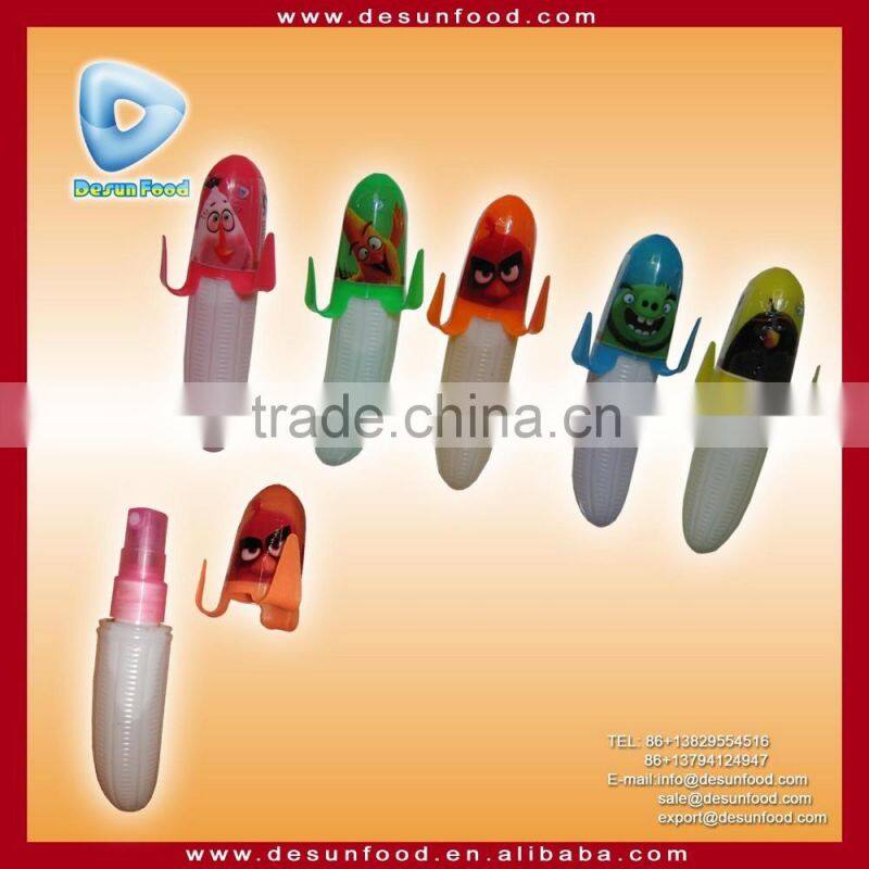 2016 fashion design new liquid candy in banana bottle