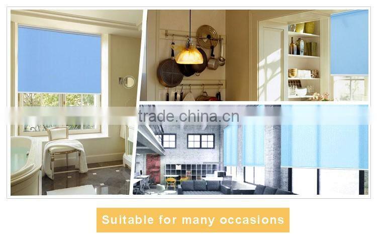 new design printed softextile dim out roller blind fabric