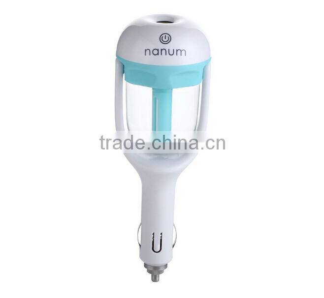 portable korean nanum car air mini USB humidifier,ultrasonic humidifier 12v made in china