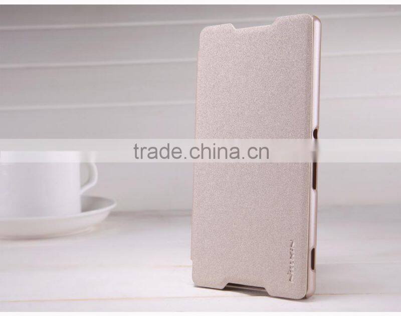NILLKIN Sparkle serie Flip leather case for Sony xperia Z4