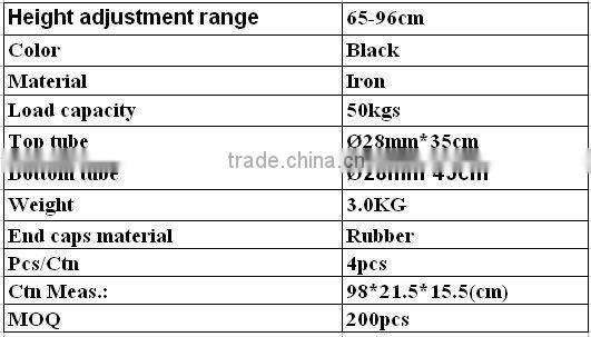 Black high quality single x keyboard stands