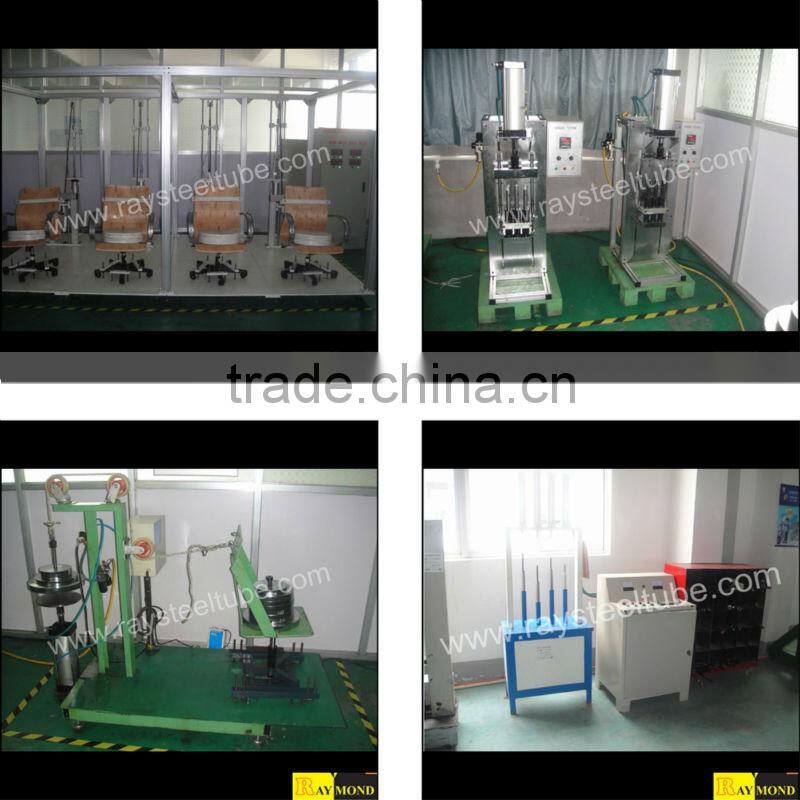 Adjustable extension gas piston mechanism for office chair