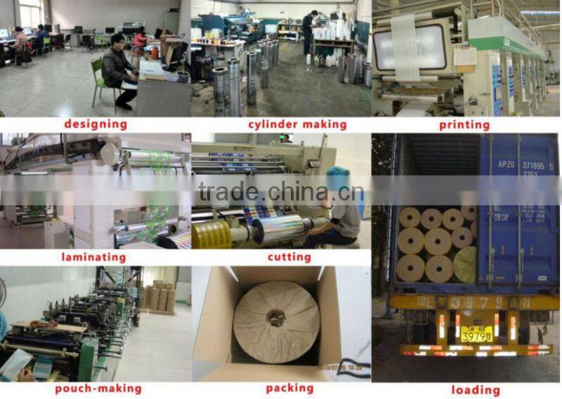 paper bag food grade PE coated snacks packaging