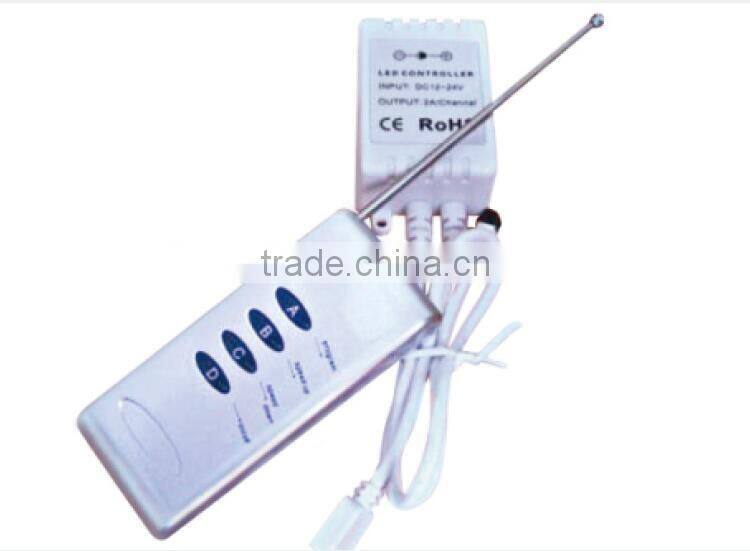 DC5V/12V/24V 6-key RF ABS shell remote controller/Dimmer for led strip light
