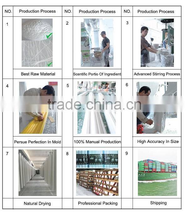 Plaster Building Material Handcraft Lamp Decoration Ceiling Roses