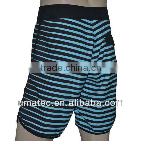 Men's 4 way stretch Printed Board shorts Beach Shorts Surf shorts