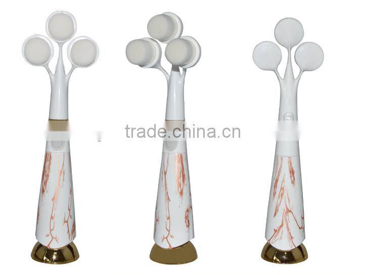 Make-up Remove Electric Face Cleaning Brush facial massage brush hot