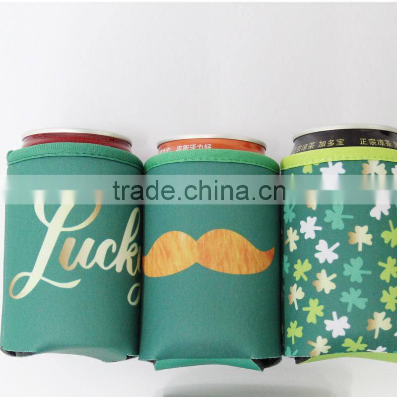 Cheap Gifts Flat Blank foam/neoprene beer can cooler