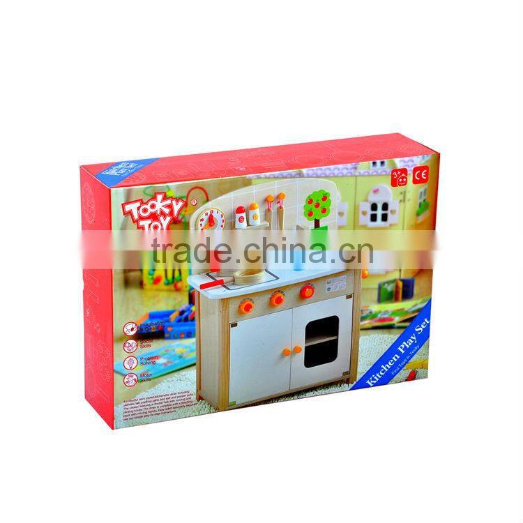 New diy kids play kitchen toy set, wooden kitchen toy, kitchen toy