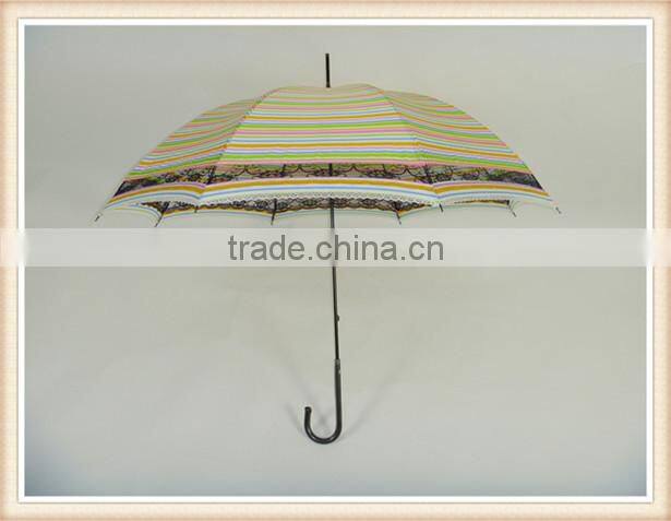 Japanese wholesale cheap umbrella with lace