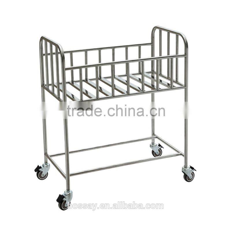 BS - 615 Stainless Steel Baby Cot Bed Baby Bed