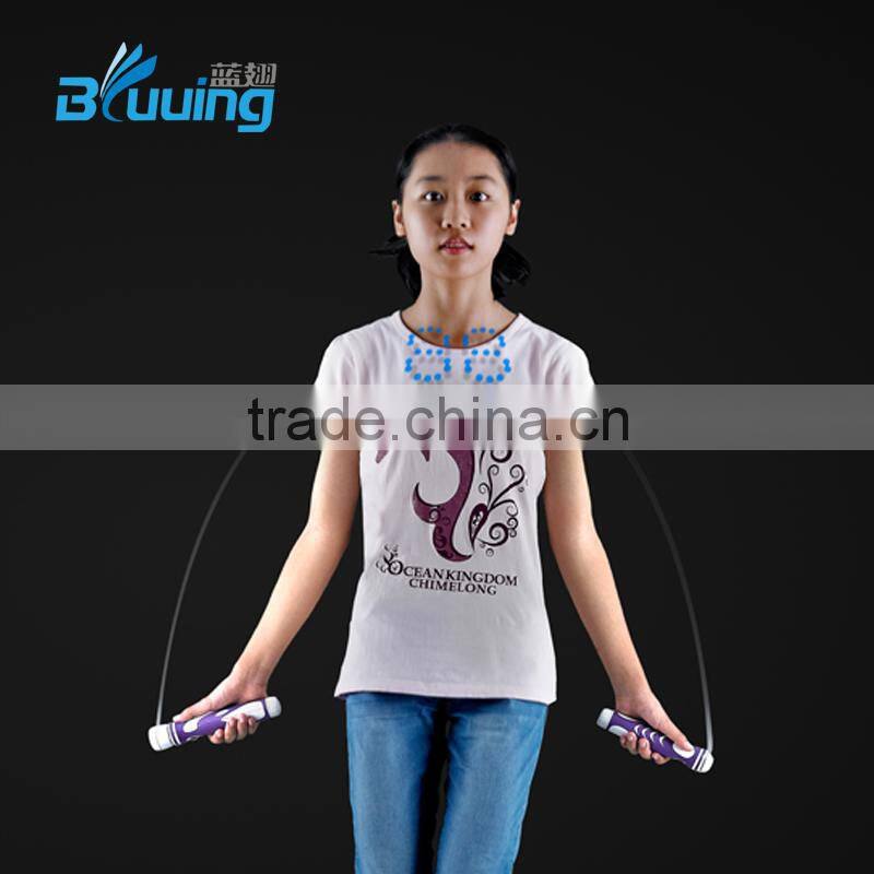 Hot sale 2015 new design smart color change electronic LED light up skipping jump rope