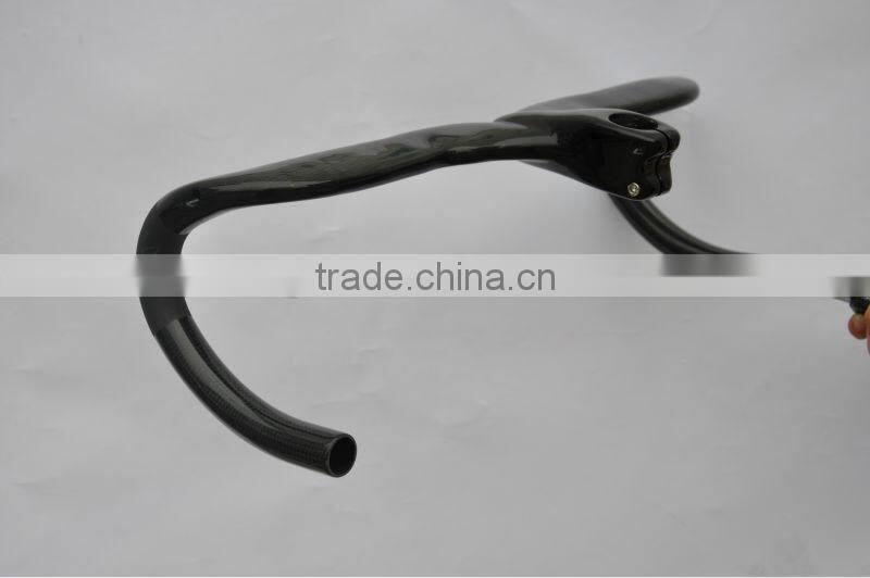 Professional design super light HB005 bicycle full carbon road integrated handle bar