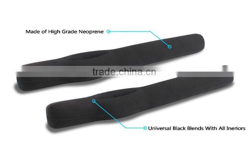 No drop High grade neoprene car vehicle seat gap filler