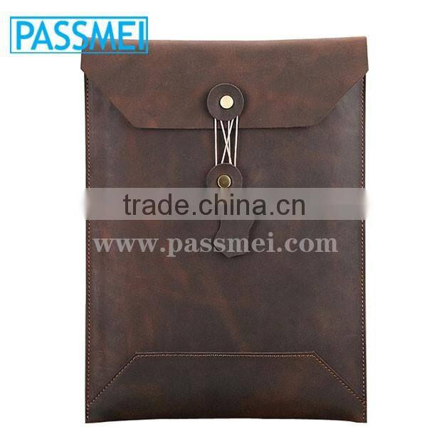 Men's Real Leather Business Clutch Bag Handbag Vintage Cowhide Briefcase