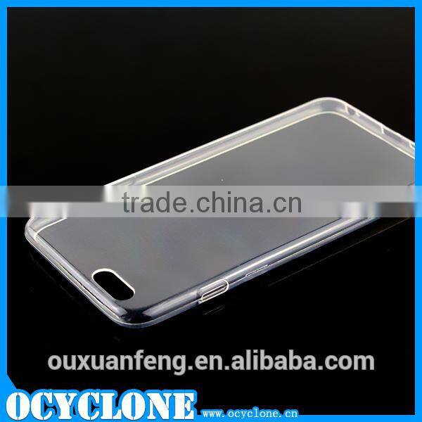 China wholesale high lucency phone case with TPU for iphone 6 plus
