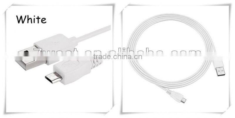 2014 Hot Selling Colorful Micro USB Cable Sync Data Charger Cable For Samsung HTC Motorola Cellphone Tablet