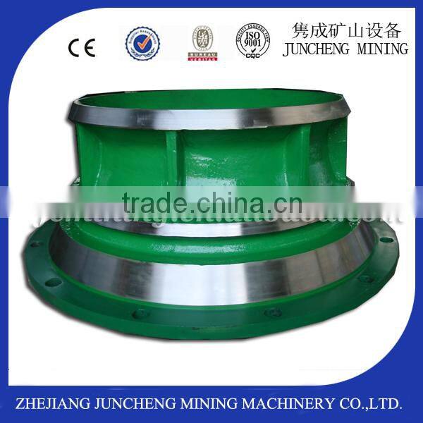 high mangnese bowl liners for cone crusher parts in jinhua wuyi
