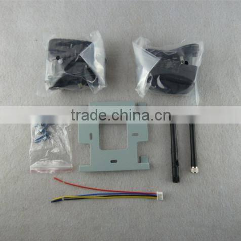 7 inch High-strength tempering glass 2.4ghz digital long range multi apartment wireless video door phone intercom