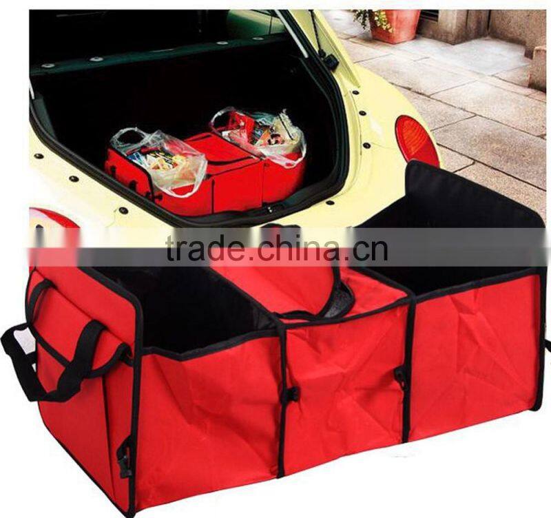 Folding Feature and Garage Use car trunk organizer box