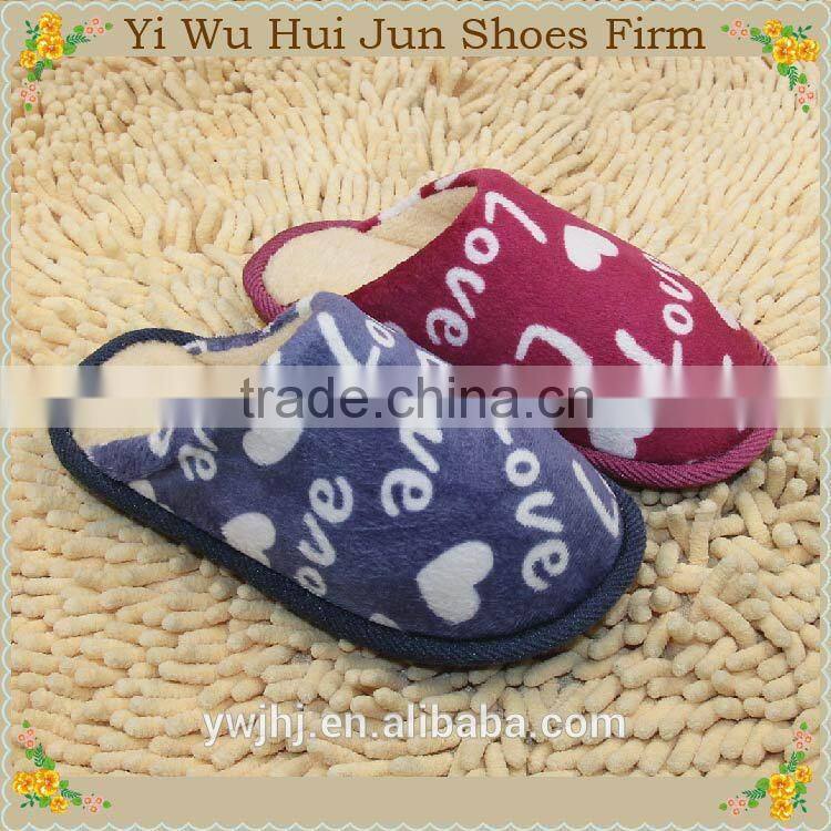 Fachion Cotton Winter Warm Indoor Slippers Disposable Travel Slippers