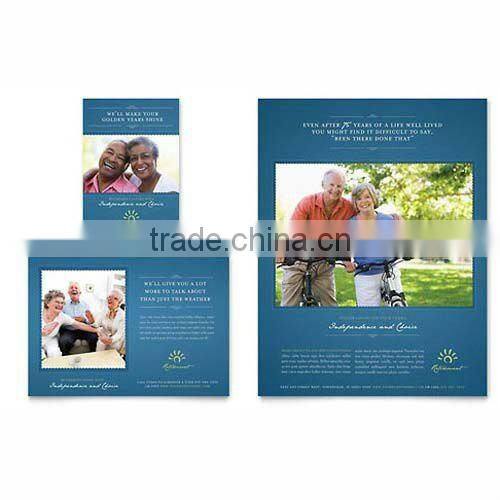 DL/A4/A5 flyer printing factory