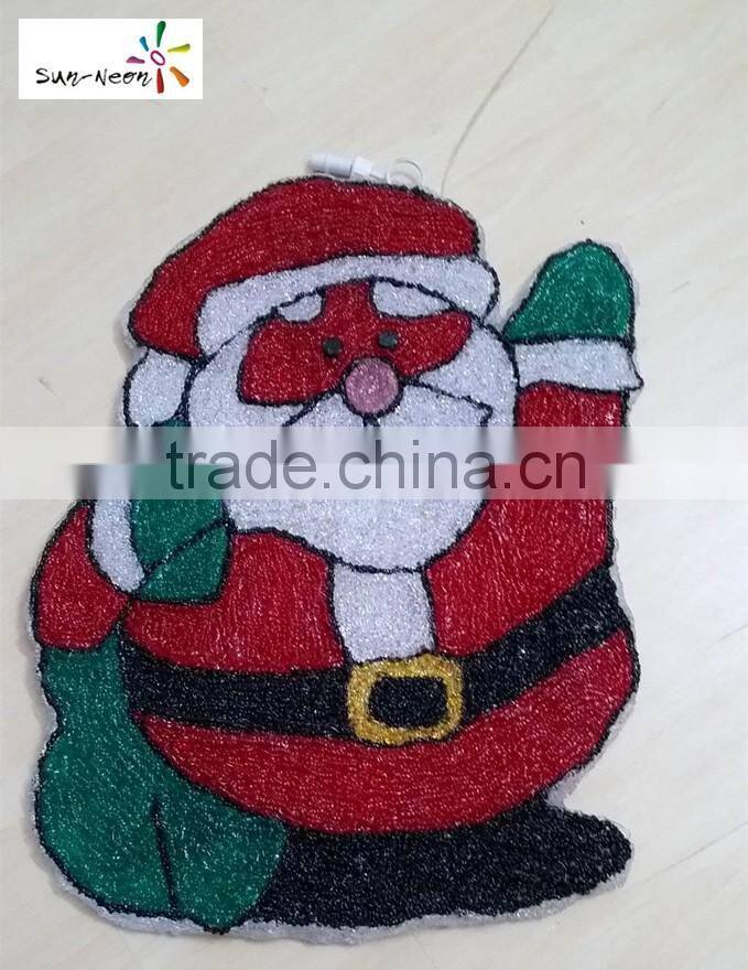 Nice 2D motif light Christmas santa addressable led christmas light shorten led christmas lights led with high quality