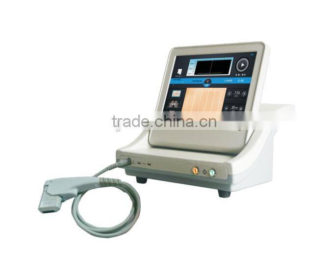 Portable Hifu high frequency focused ultrasound facial machines for full body slimming & face lifting