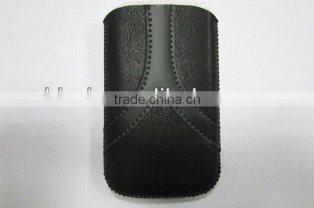 Factory Price PU Leather Mobile Phone Pouches