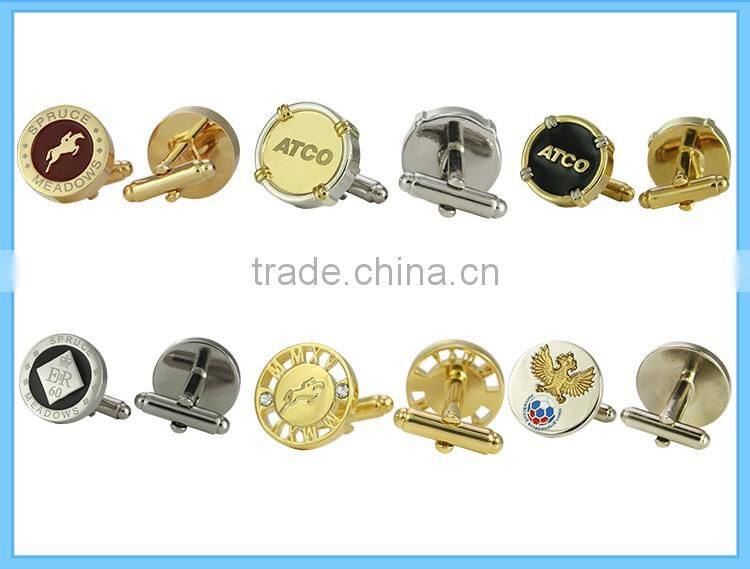 Wholesale silver cufflink , gold cufflink , rose-gold cufflink