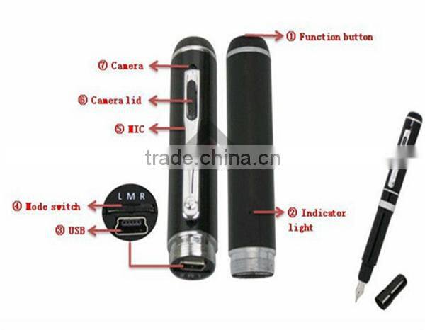2014 NEW Full HD 1080P Pen Camera And Recorder
