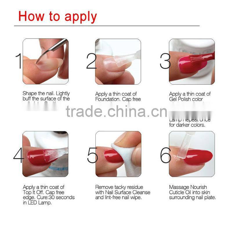 300 Fashion Colors Salon Nail Gel Polish