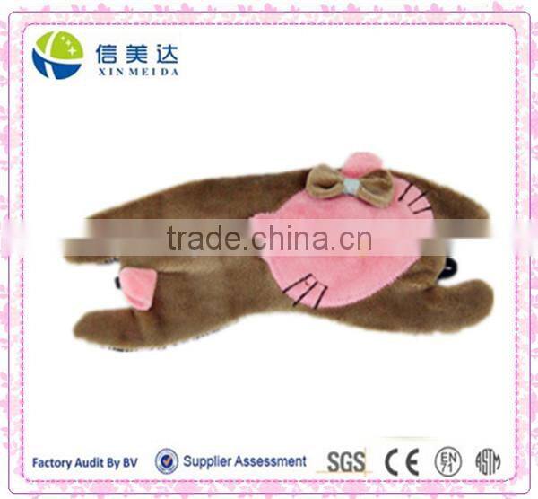 Lovely Cat eye mask plush panda sleep toy