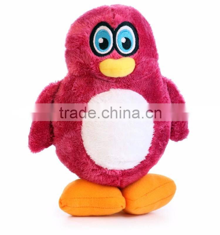 St red pretty penguin toys with musical christmas hot toys for kids on house