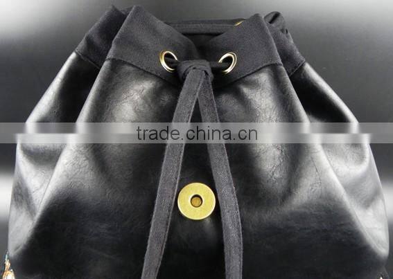 Latest PU Embroidery Fashion Backpack from China for Women