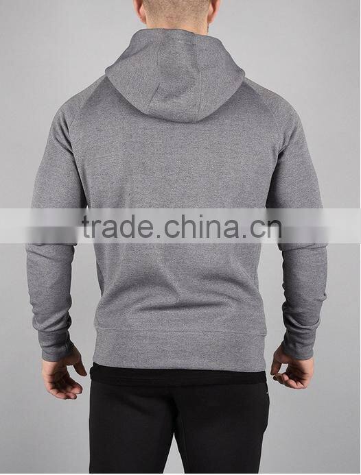 Top quality blank french terry wholesale men plain hoodies