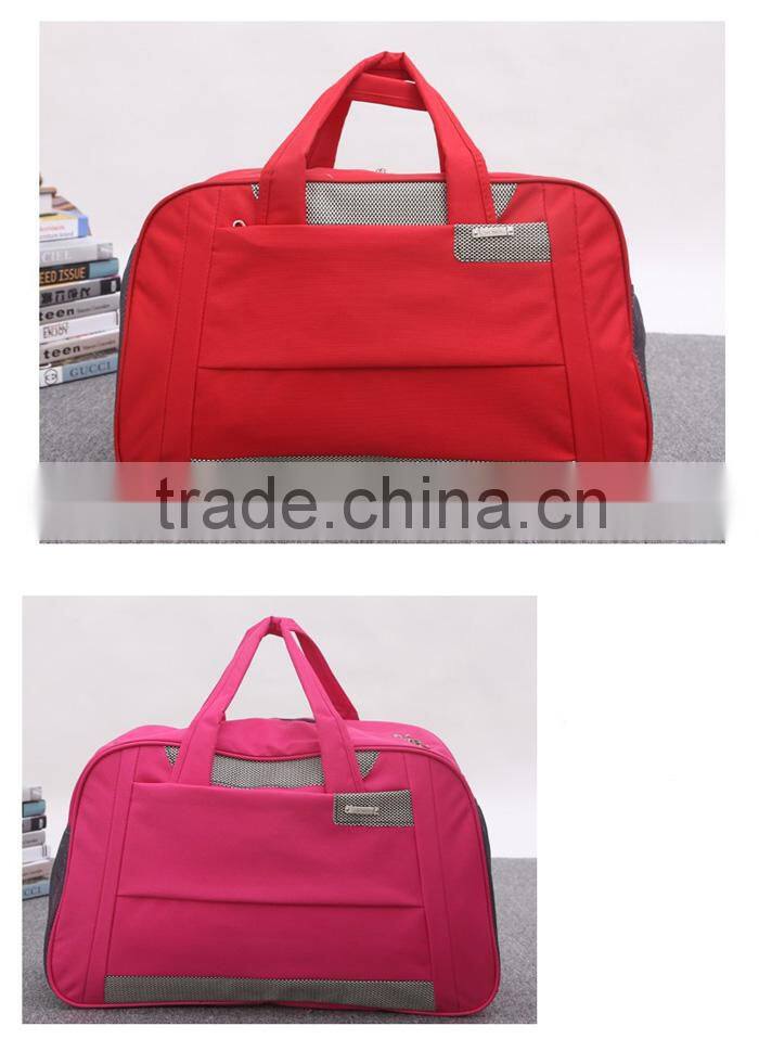 2016 women fashionable travel bag women travel handbag from China