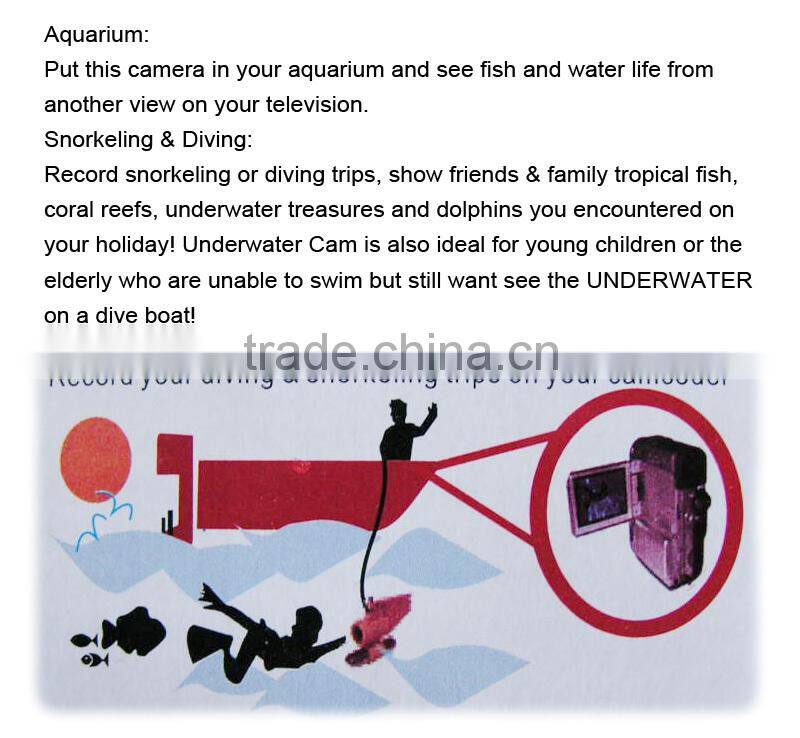 30M(100FT) 1000TVL 12 White Light 7" TFT Color LCD Underwater Fishing Camera Fish Finder Video Camera 30m Cable DVR Recorder