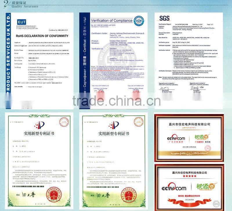 popular gift hot sale 2014 blue cove rabbit speaker pillow for iPhone