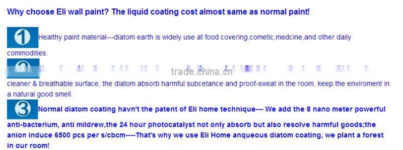 diatomite coating paint