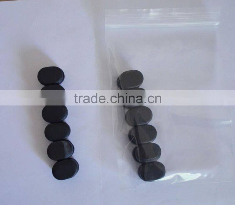 Natural black bian stone bangle