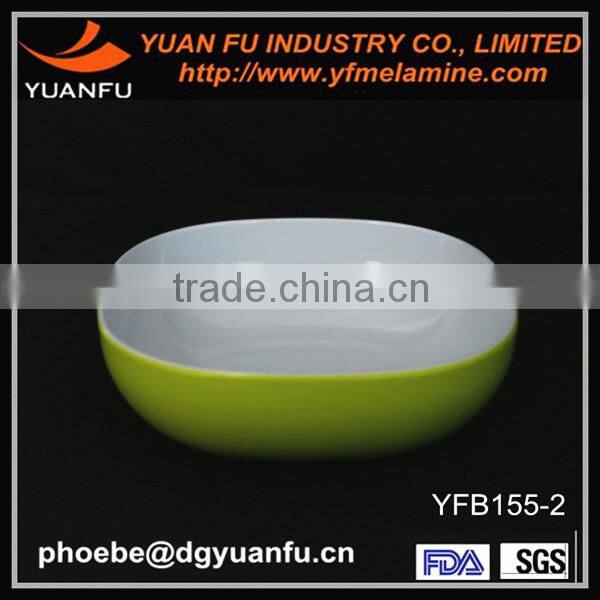 Fashion design melamine salad bowls