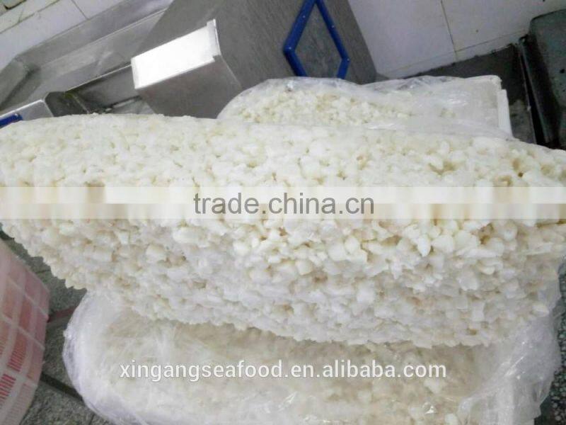 broken rings /chopped meat of squid wings for TAIWAN market