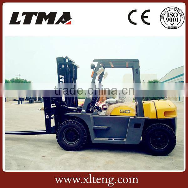 material handling equipment 5 ton diesel forklift with CE certificate