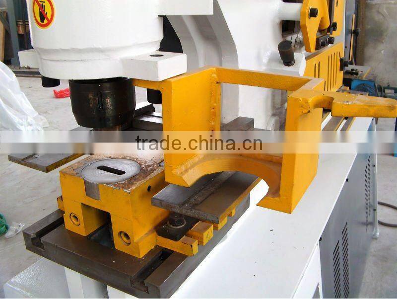 combined punching and shearing machine,punching cutting motching Hydraulic Iron Worker,steel ironworker