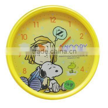 2016 hot sale cheap round palstic wall clock